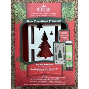 Scentsicles Scented Ornament Holders 3-Pack